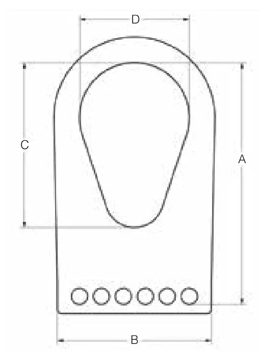 1/2" 2-LEG GRADE 80 ALLOY CHAIN MESH TRIANGLE (18992)