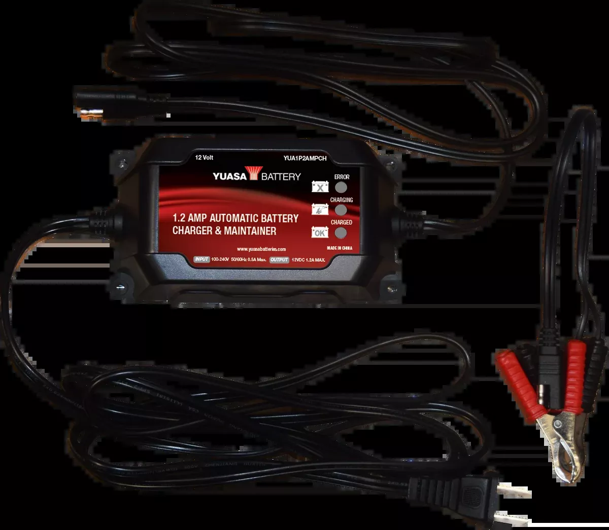 1.2 AMP CHARGER & MAINTAINER (12V)
