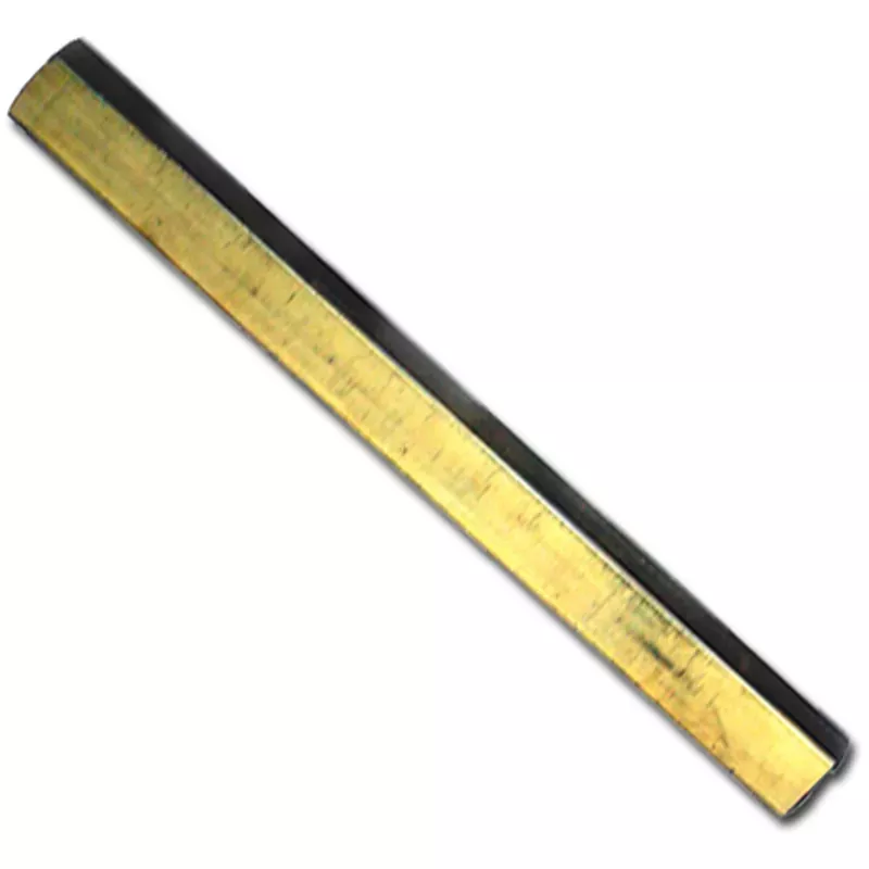 1/4 inch x 1 foot Brass Shaft Keystock Buy Online
