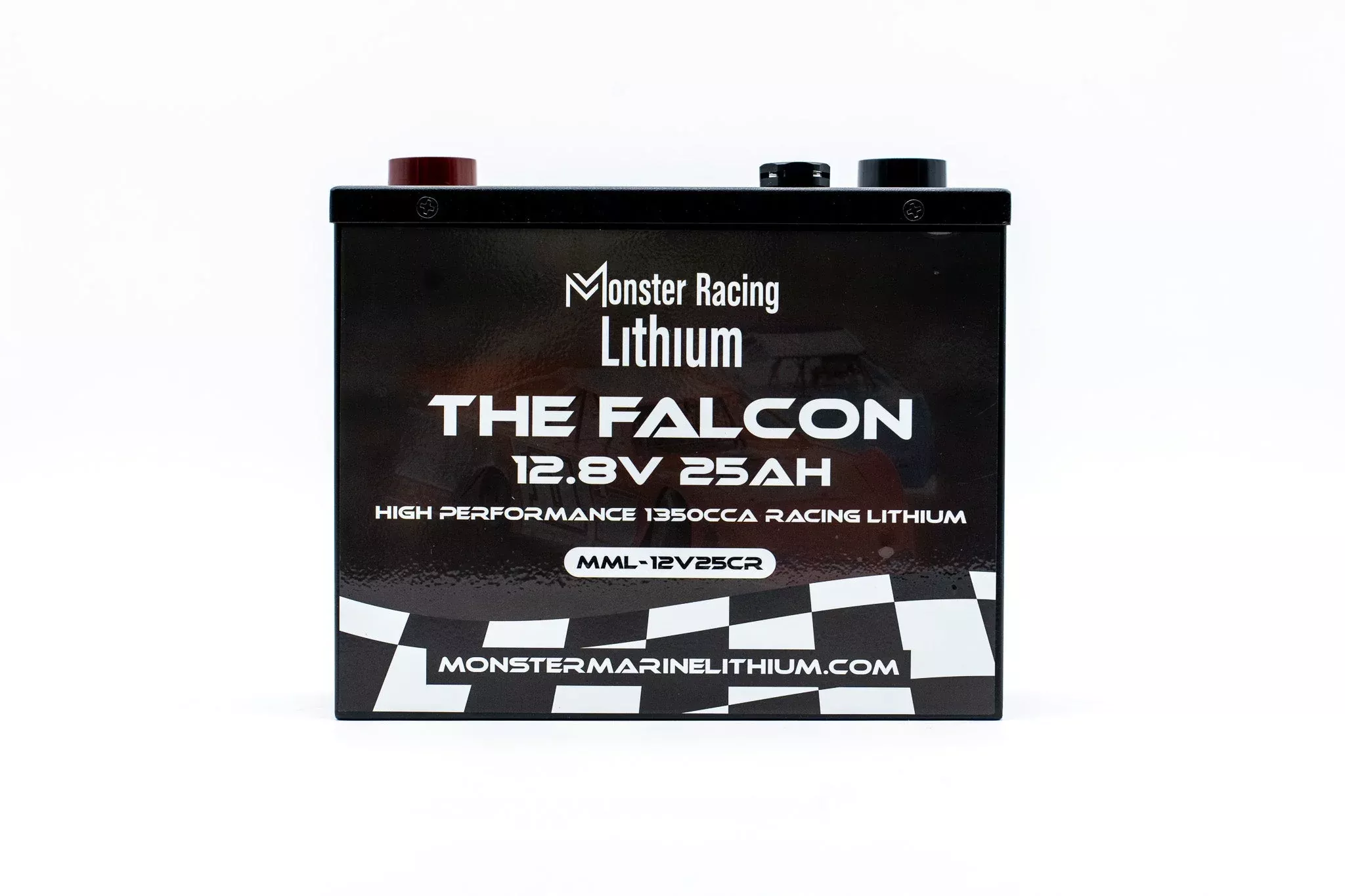 12.8V 25AH - "THE FALCON" - MONSTER RACING LITHIUM