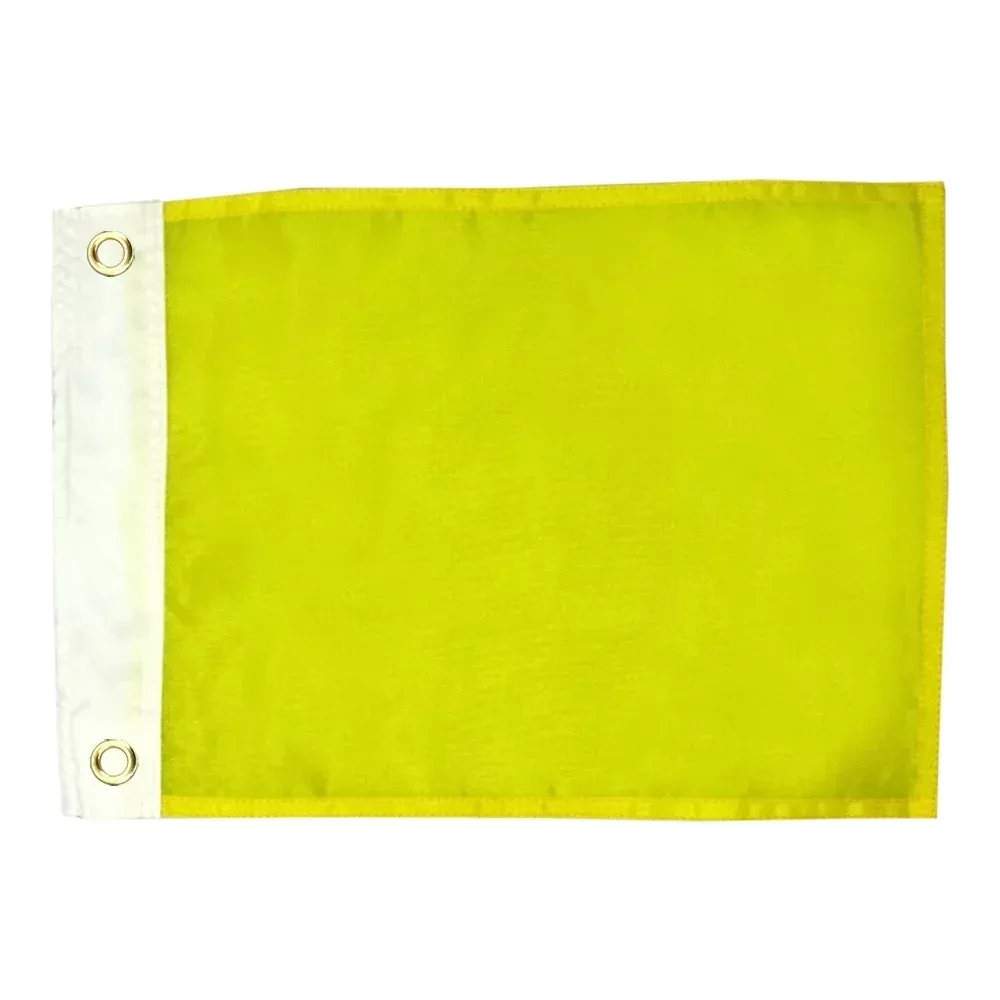 12X18 YELLOW QUARINTINE FLAG