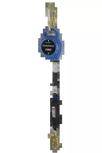 15' Leading Edge 7/32" Galv Cable SRD DuraTech w/Steel Swivel Snaphook (PN 7226CLE)