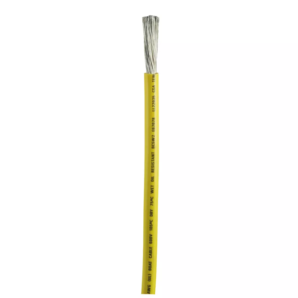 Ancor Yellow 2 AWG Battery Cable - 100'