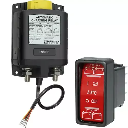 Authentic Blue Sea 7623 ML-Series Heavy Duty Automatic Charging Relay – 24V [7623]