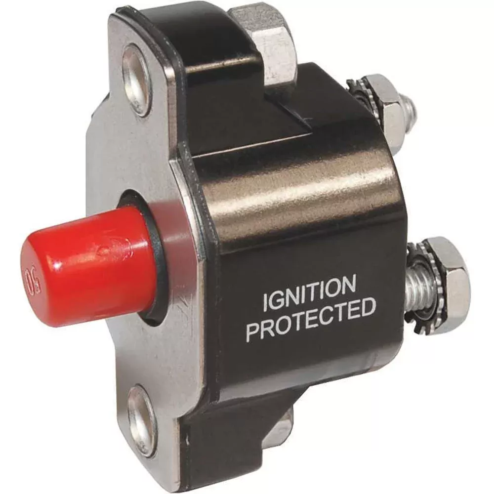 Blue Sea 2139 Medium Duty Push Button ResetOnly 20A 2139