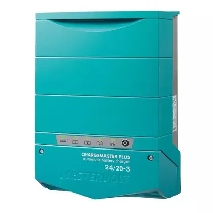 Brand New Mastervolt ChargeMaster Plus 24V, 20A, 3-Bank Battery Charger