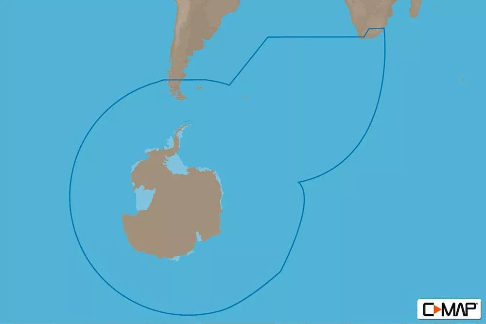 C-MAP AF-N003 Antarctica MAX-N OCeana Wide