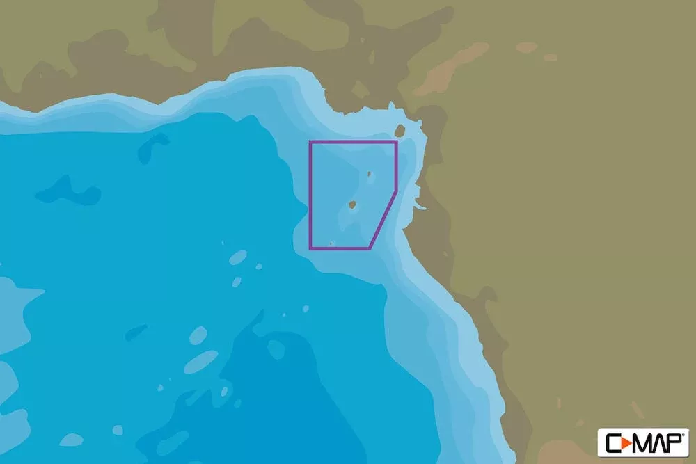 C-MAP AF-N213 Sao Tome & Principe Islands MAX-N Afica Local
