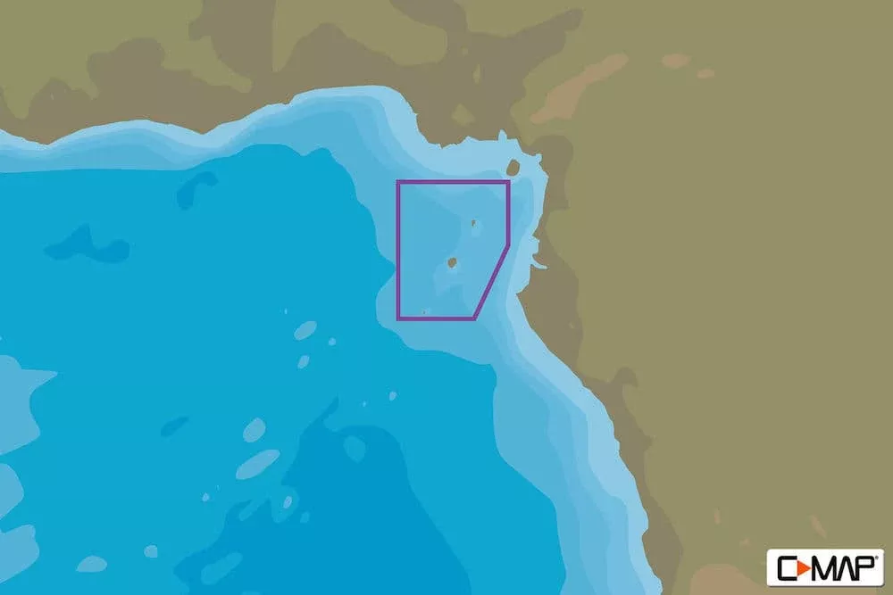 C-MAP AF-N213: Sao Tome & Principe Islands, MAX-N: Local