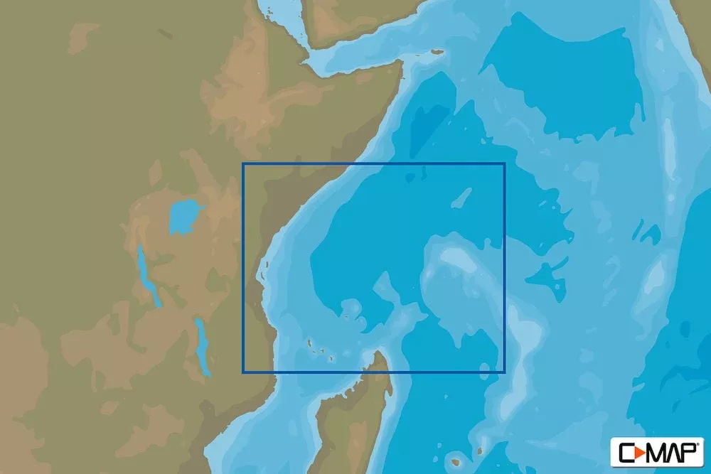 C-MAP AF-N220 Pemba To Mogadishu MAX-N Afica Local