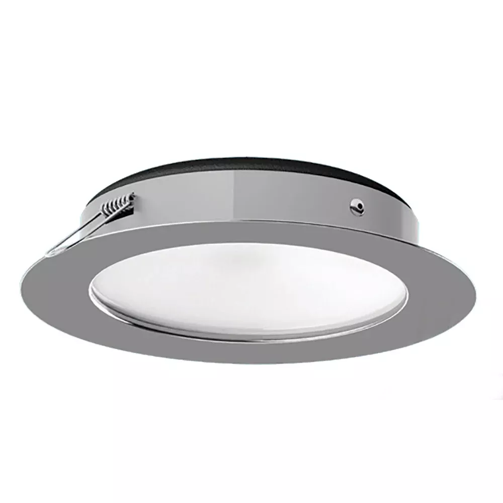 i2Systems Apeiron PRO XL A526 - 6W - Round - Cool White,RedBlue - White Finish