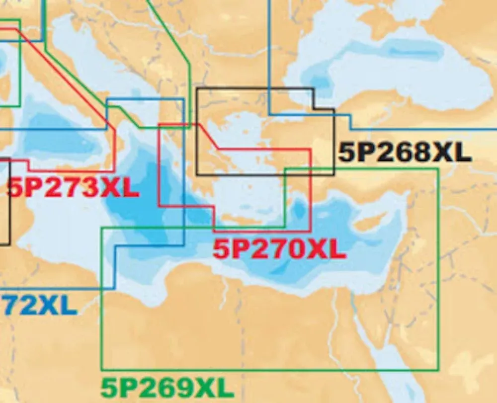 Navionics Platinum+ 5P270XL South Aegean