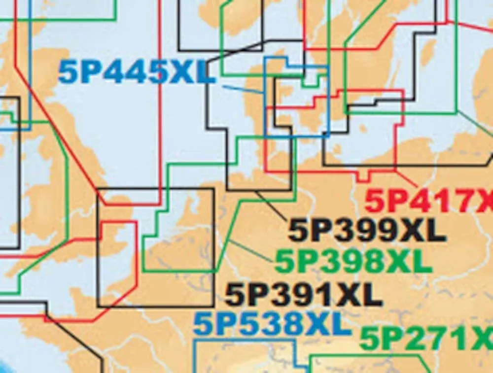 Navionics Platinum+ 5P398XL Hamburg/Dunkerque