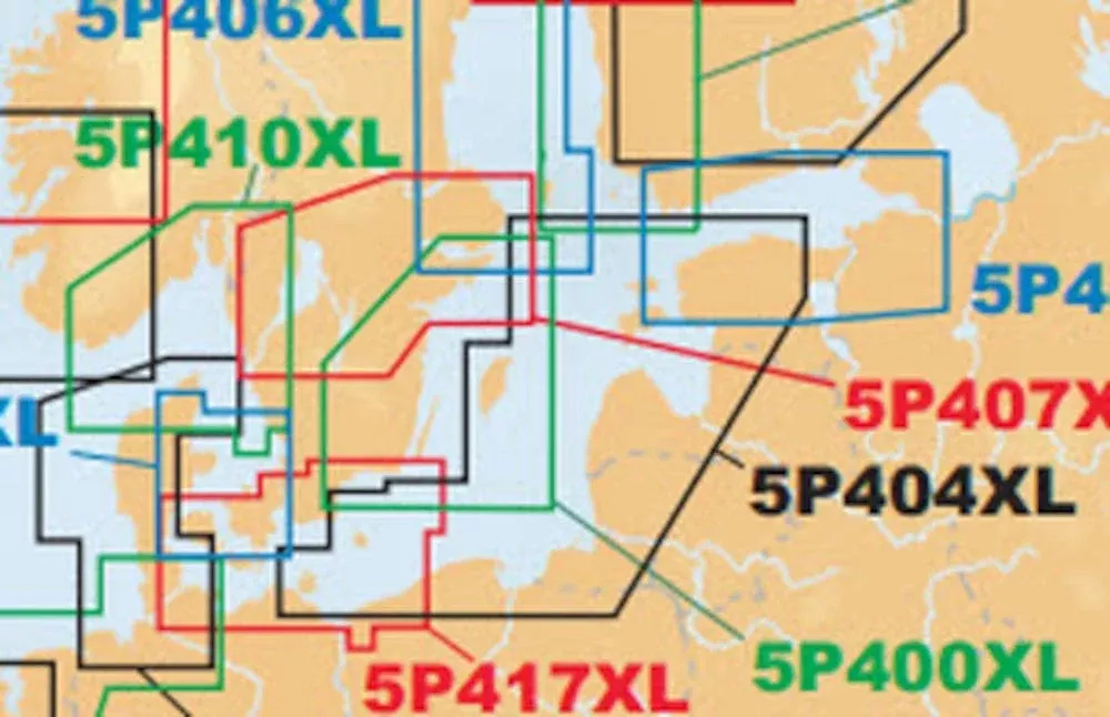 Navionics Platinum+ 5P400XL Stockholm to Ahus