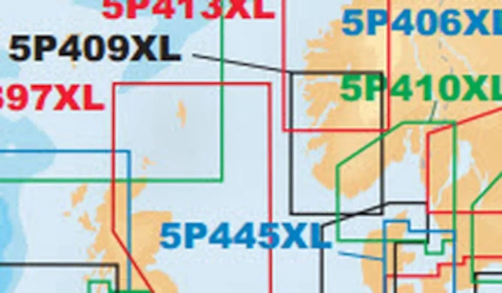 Navionics Platinum+ 5P409XL Bergen to Arendal
