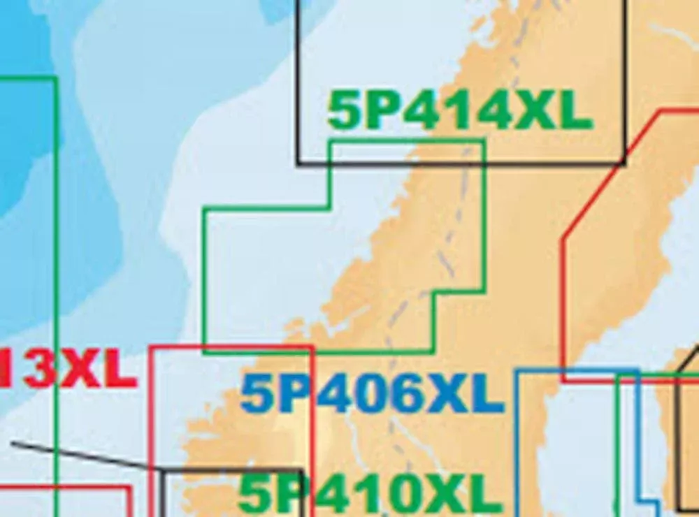Navionics Platinum+ 5P414XL Nesna to Smoela
