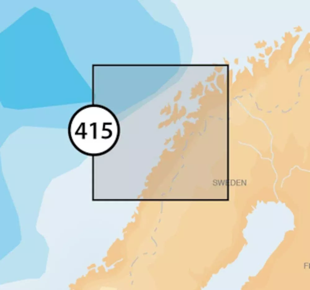 Navionics Platinum+ 5P415XL Ringvassoey to Nesna