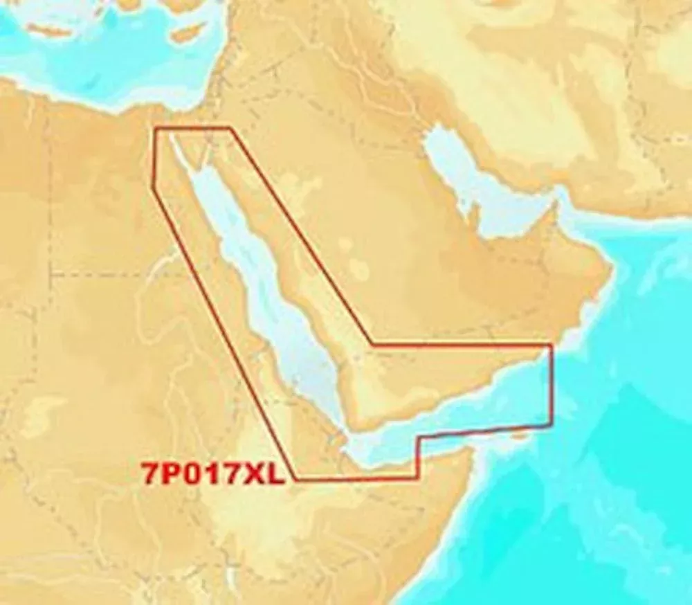 Navionics Platinum+ 7P017XL Red Sea/Gulf of Aden