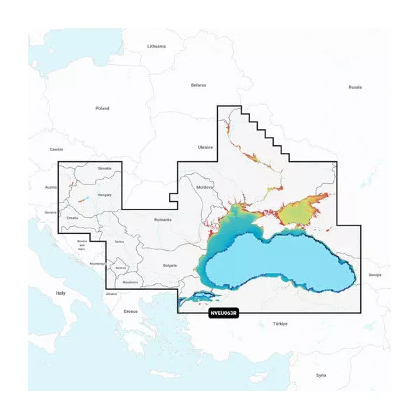 Navionics+ Vision+ Black Sea & Azov Sea