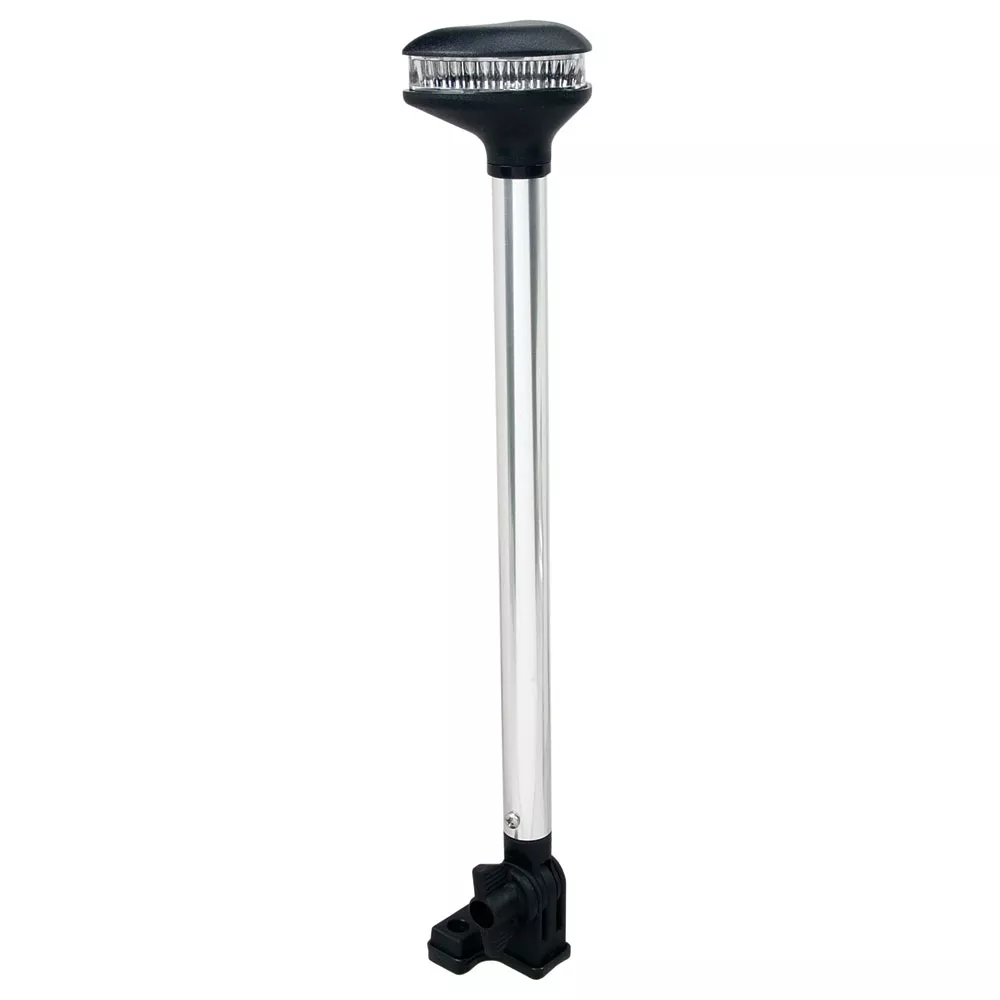 Perko Stealth Series - L.E.D. Fold Down White All-Round Light - 13-3/8