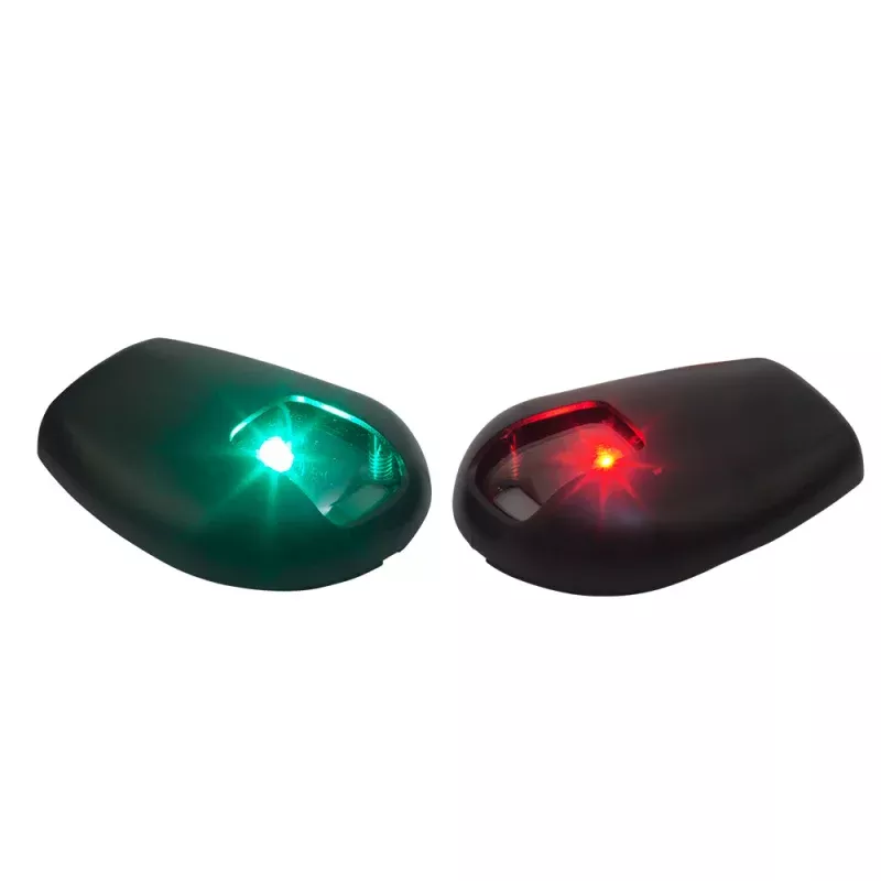 Sea-Dog Black Side Mount LED Navigation Lights - 1 NM - PortStarboard [400078-1]