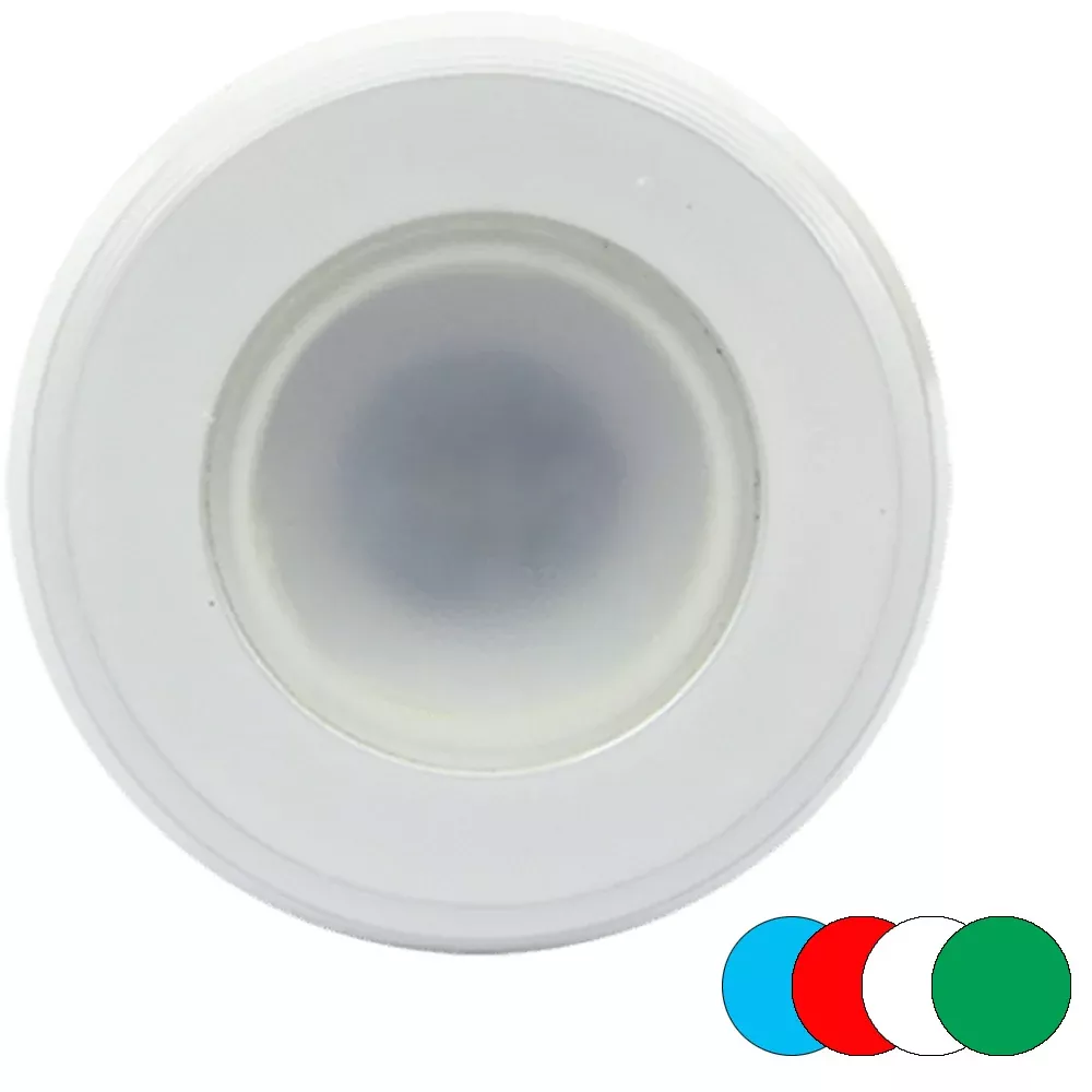 Shadow-Caster Full Color Dimmable Shadow Net Enabled White Powder Coat Finish Down Light [SCM-DL-CC-WH]