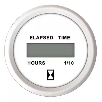 Super Sale Faria Dress White 2″ Hourmeter (Digital) – 13130