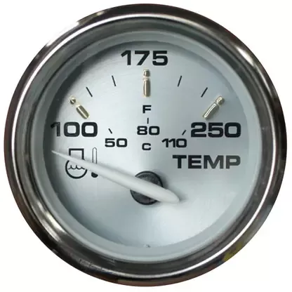 Super Sale Faria Kronos 2″ Water Temperature Gauge – 19003