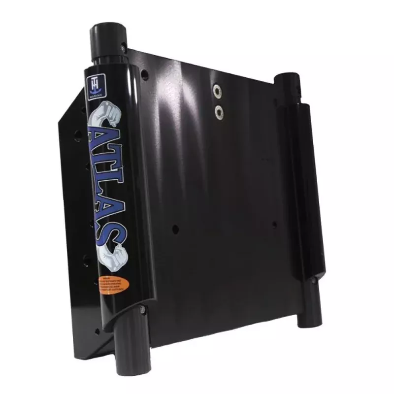 T-H Marine ATLAS 6″ Set Back Hydraulic Jack Plate – Gloss Black Anodized [AHJ-6V-B-DP] Direct From Factory