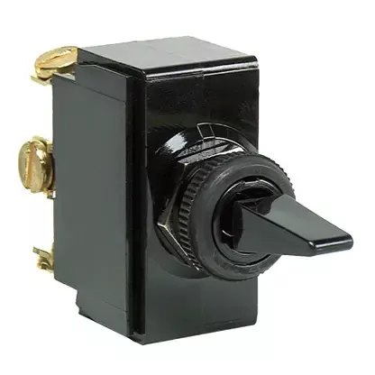 Top Pick Cole Hersee Standard Toggle Switch SPDT (On)-Off-(On) 3 Screw