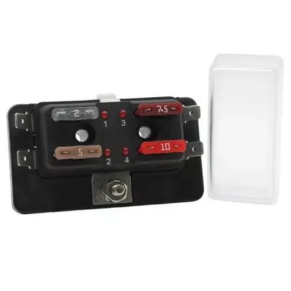 Top Rated Cole Hersee Standard 4 ATO Fuse Block w/LED Indicators