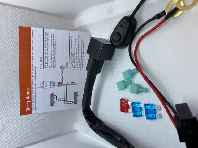 UNIVERSAL LED LIGHT SET 6" - COMES WITH ON/OFF SWITCH & WIRE HARNESS