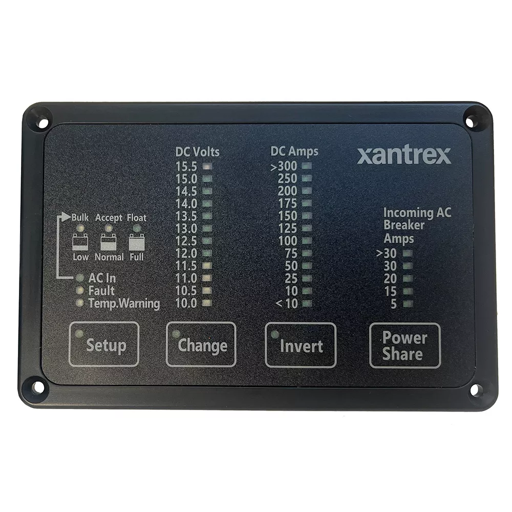 Xantrex Heart FDM-12-25 Remote Panel, Battery Status & Freedom Inverter/Charger Remote Control [84-2056-01]